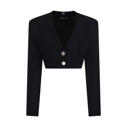 Stephan Cropped Blazer